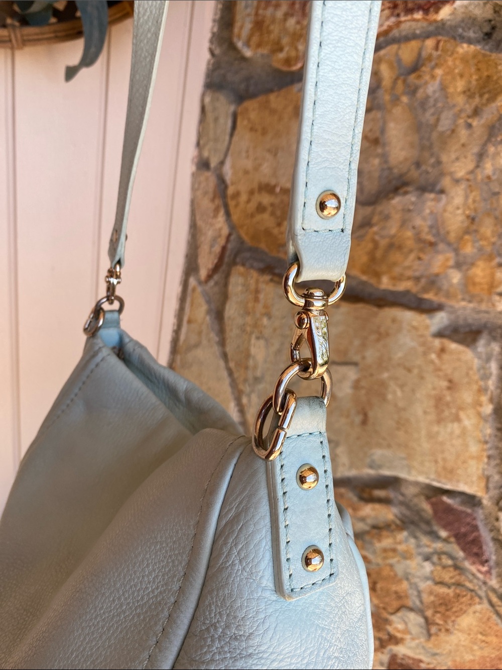 kate spade Mint Green Leather Crossbody Bag - Picture 8 of 11